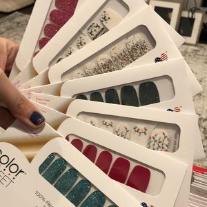 7 sets - Color Street Holidays edition